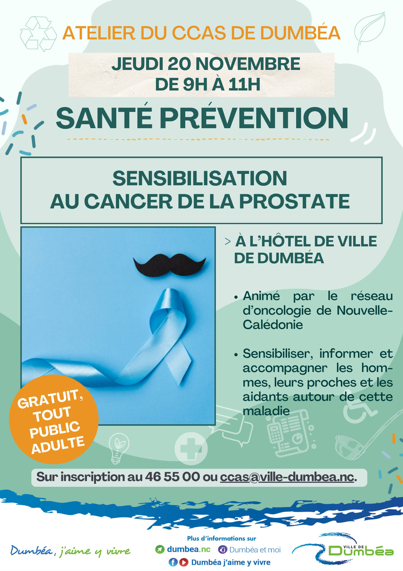 Atelier de sensibilisation au cancer de la prostate